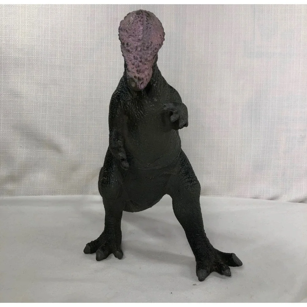 Vintage 1996 Halosaurus Pachycephalosaurus Dinosaur Figure 8.5 Inch Purple Head